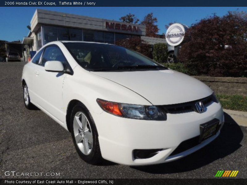 Taffeta White / Ivory 2006 Honda Civic EX Coupe
