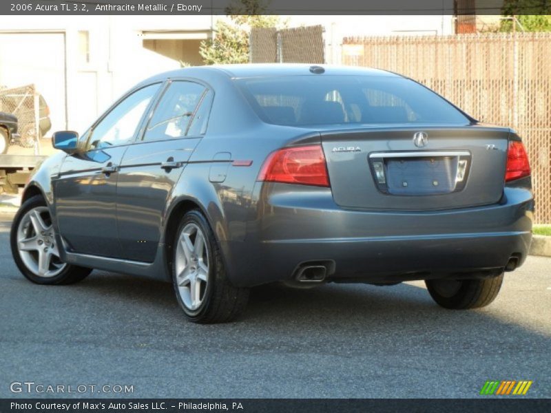 Anthracite Metallic / Ebony 2006 Acura TL 3.2