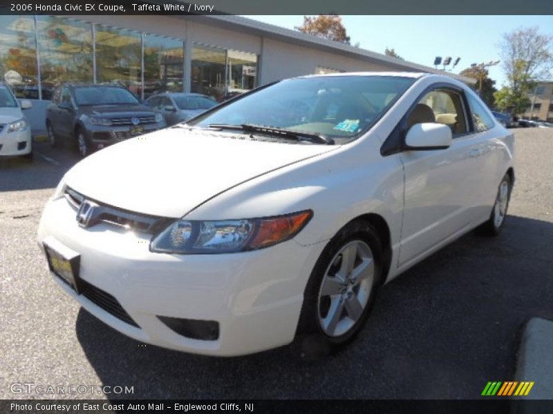 Taffeta White / Ivory 2006 Honda Civic EX Coupe