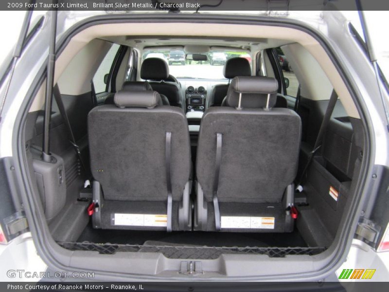 Brilliant Silver Metallic / Charcoal Black 2009 Ford Taurus X Limited