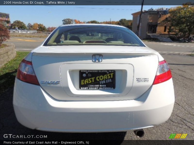 Taffeta White / Ivory 2006 Honda Civic EX Coupe