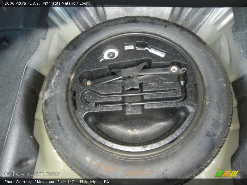 Anthracite Metallic / Ebony 2006 Acura TL 3.2