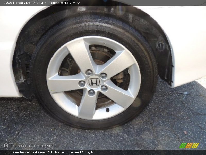 Taffeta White / Ivory 2006 Honda Civic EX Coupe