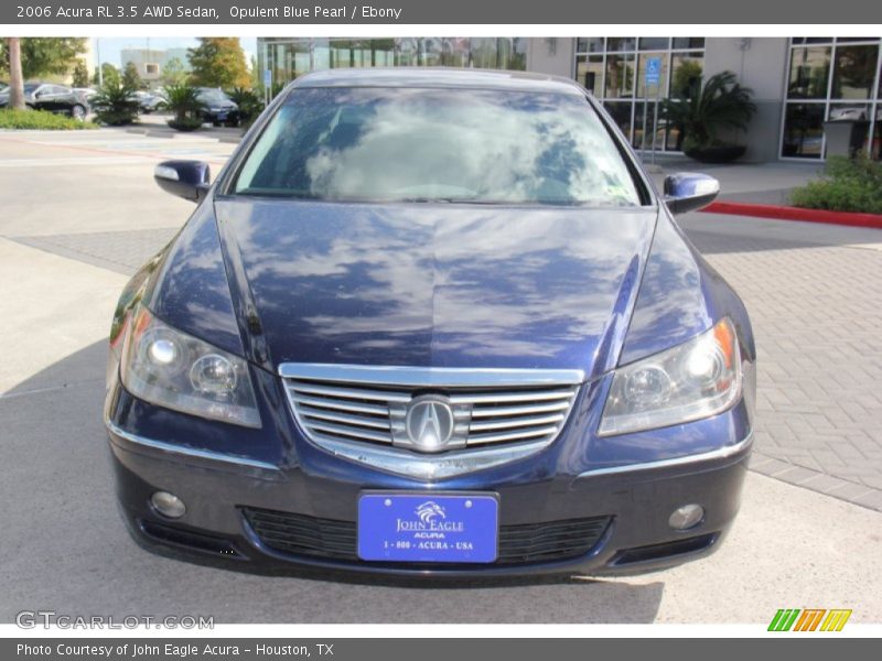 Opulent Blue Pearl / Ebony 2006 Acura RL 3.5 AWD Sedan