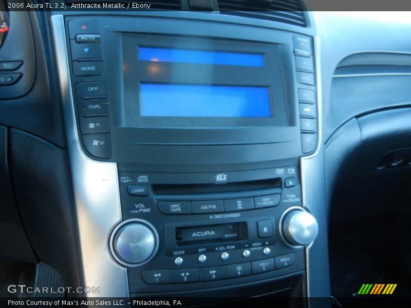 Anthracite Metallic / Ebony 2006 Acura TL 3.2