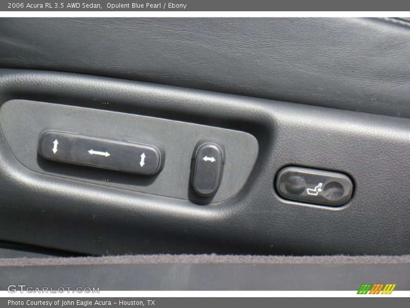 Opulent Blue Pearl / Ebony 2006 Acura RL 3.5 AWD Sedan