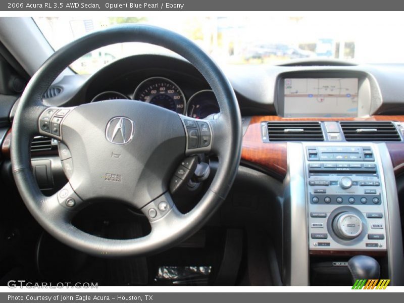 Opulent Blue Pearl / Ebony 2006 Acura RL 3.5 AWD Sedan