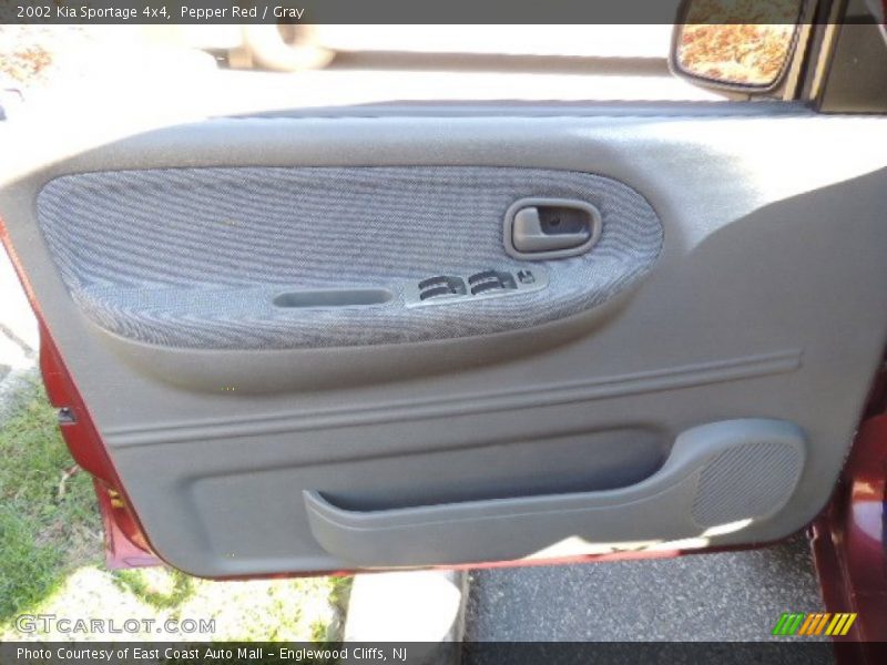 Pepper Red / Gray 2002 Kia Sportage 4x4