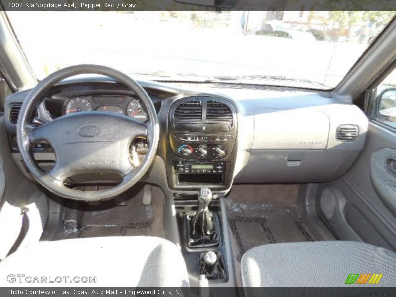 Dashboard of 2002 Sportage 4x4