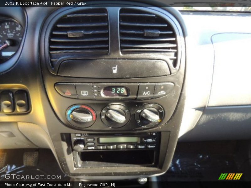 Controls of 2002 Sportage 4x4