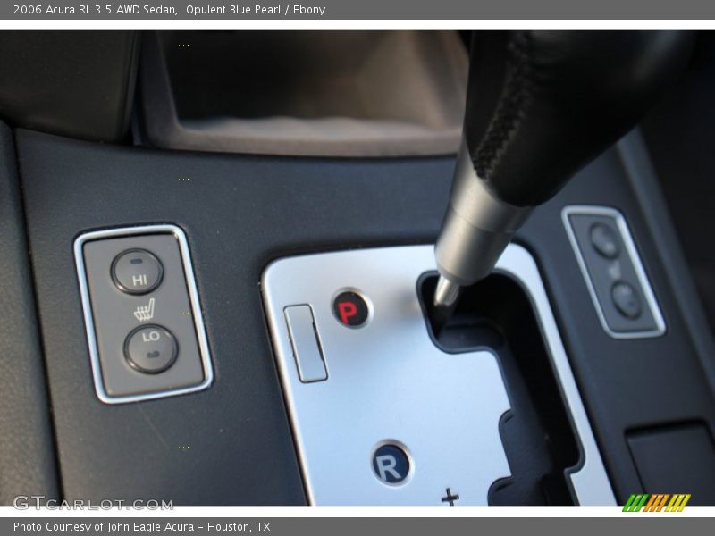 Opulent Blue Pearl / Ebony 2006 Acura RL 3.5 AWD Sedan