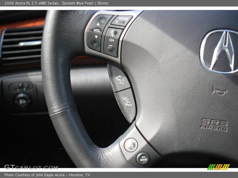 Opulent Blue Pearl / Ebony 2006 Acura RL 3.5 AWD Sedan