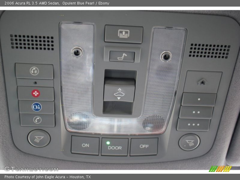 Opulent Blue Pearl / Ebony 2006 Acura RL 3.5 AWD Sedan