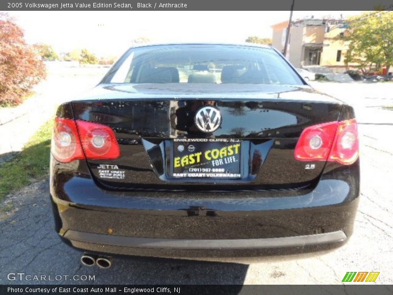 Black / Anthracite 2005 Volkswagen Jetta Value Edition Sedan