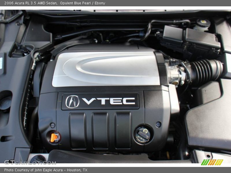 Opulent Blue Pearl / Ebony 2006 Acura RL 3.5 AWD Sedan