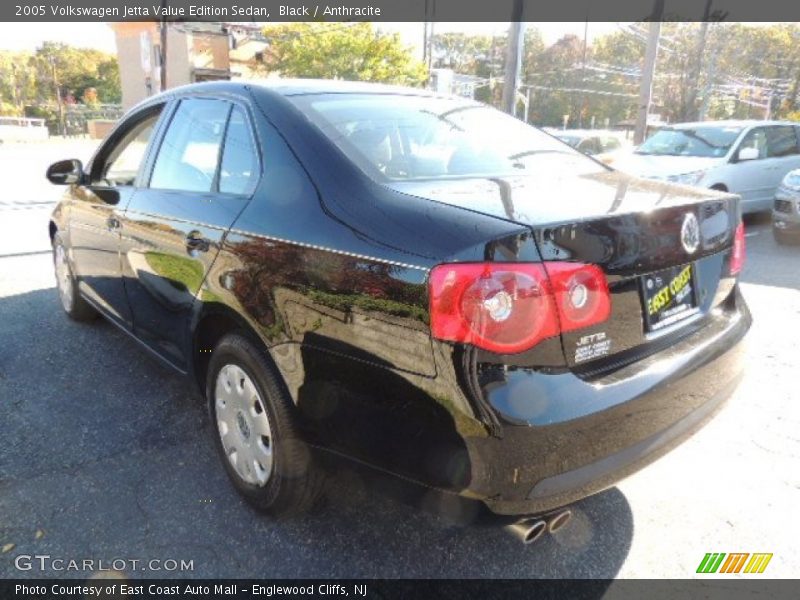 Black / Anthracite 2005 Volkswagen Jetta Value Edition Sedan