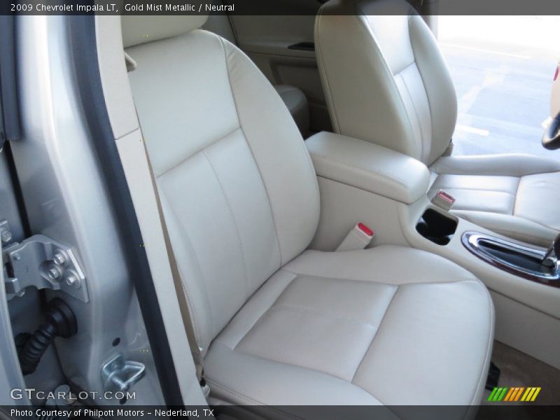 Gold Mist Metallic / Neutral 2009 Chevrolet Impala LT