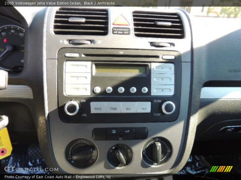 Black / Anthracite 2005 Volkswagen Jetta Value Edition Sedan