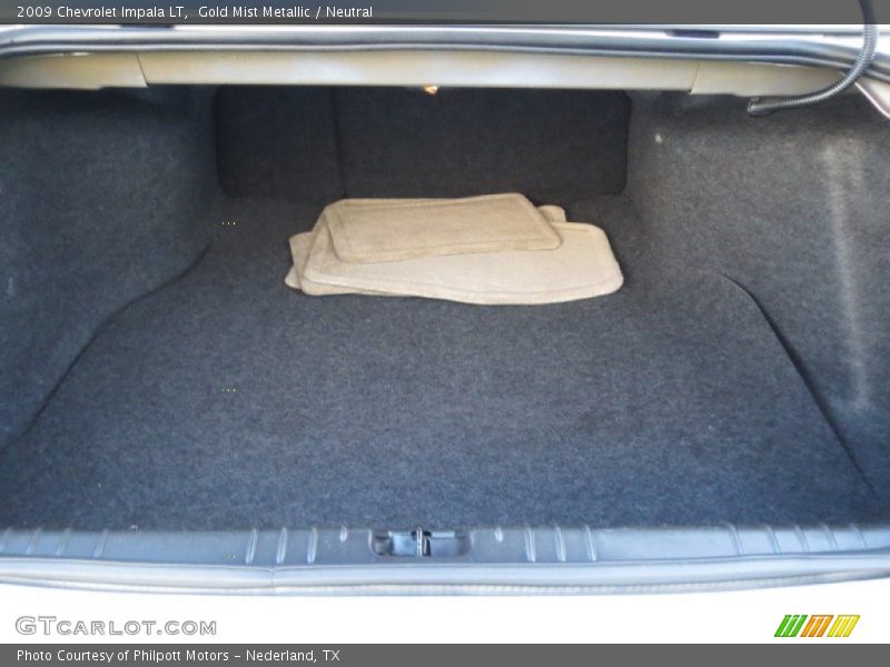Gold Mist Metallic / Neutral 2009 Chevrolet Impala LT