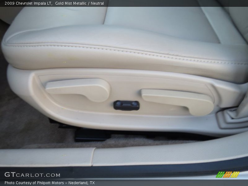 Gold Mist Metallic / Neutral 2009 Chevrolet Impala LT