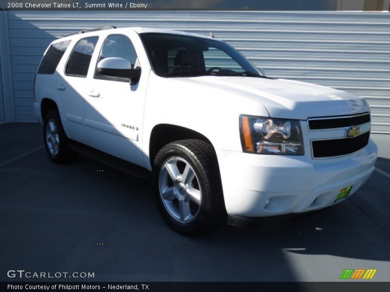 Summit White / Ebony 2008 Chevrolet Tahoe LT
