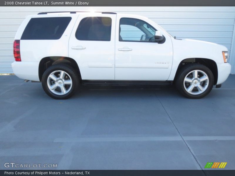 Summit White / Ebony 2008 Chevrolet Tahoe LT