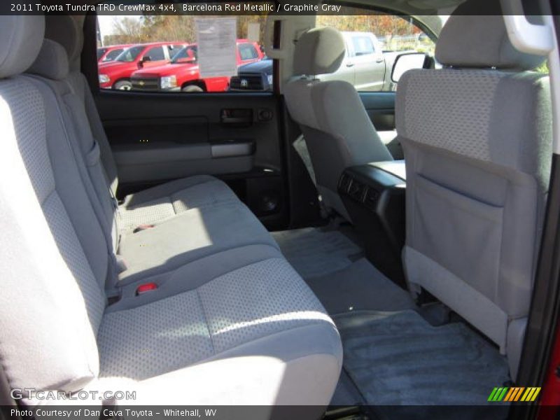 Barcelona Red Metallic / Graphite Gray 2011 Toyota Tundra TRD CrewMax 4x4