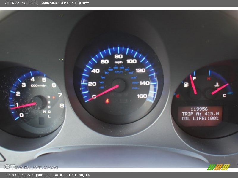 Satin Silver Metallic / Quartz 2004 Acura TL 3.2
