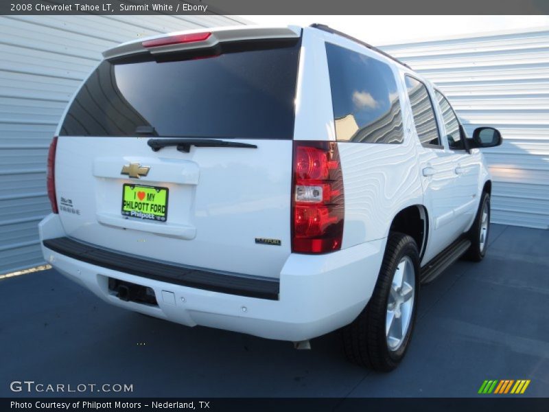 Summit White / Ebony 2008 Chevrolet Tahoe LT