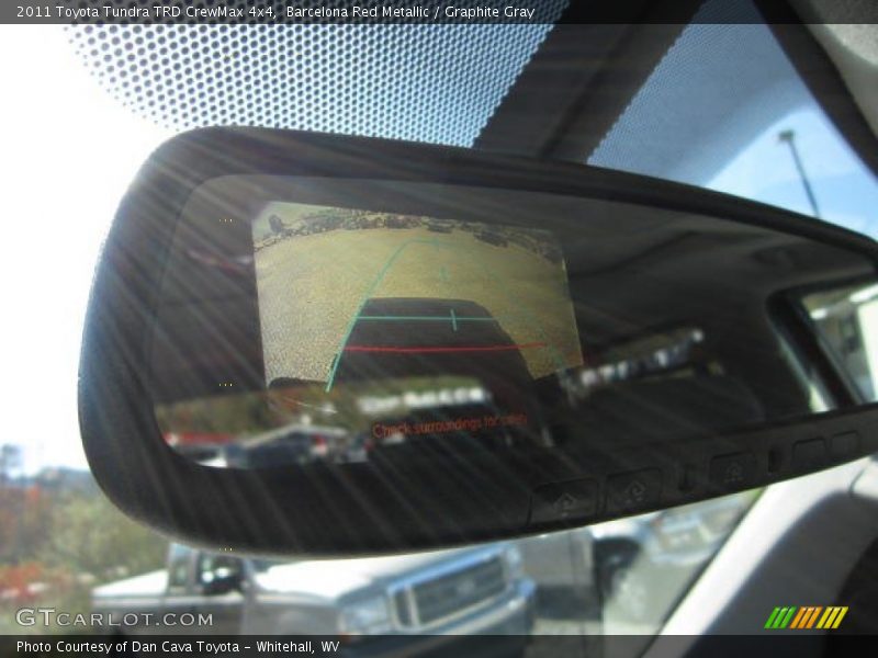 Barcelona Red Metallic / Graphite Gray 2011 Toyota Tundra TRD CrewMax 4x4