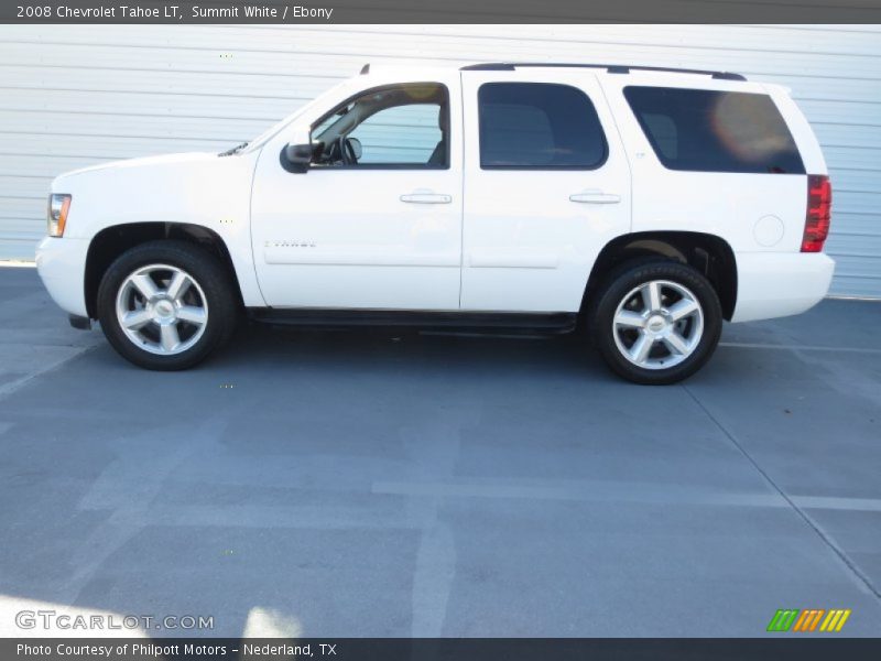 Summit White / Ebony 2008 Chevrolet Tahoe LT