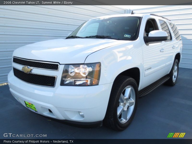 Summit White / Ebony 2008 Chevrolet Tahoe LT