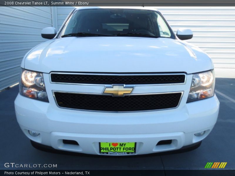 Summit White / Ebony 2008 Chevrolet Tahoe LT