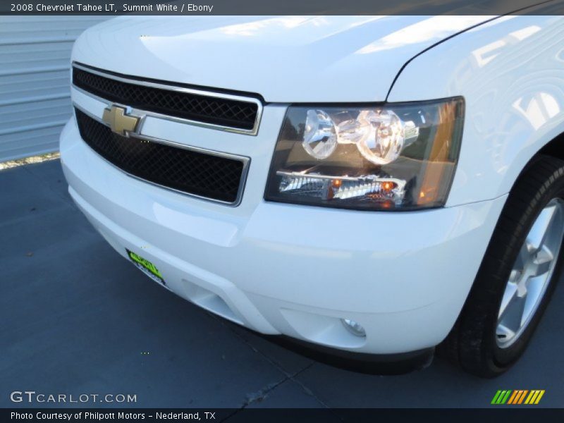 Summit White / Ebony 2008 Chevrolet Tahoe LT