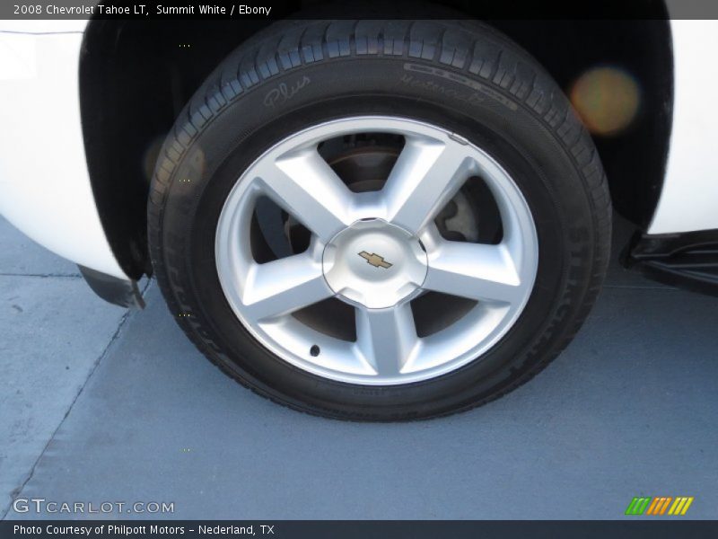 Summit White / Ebony 2008 Chevrolet Tahoe LT