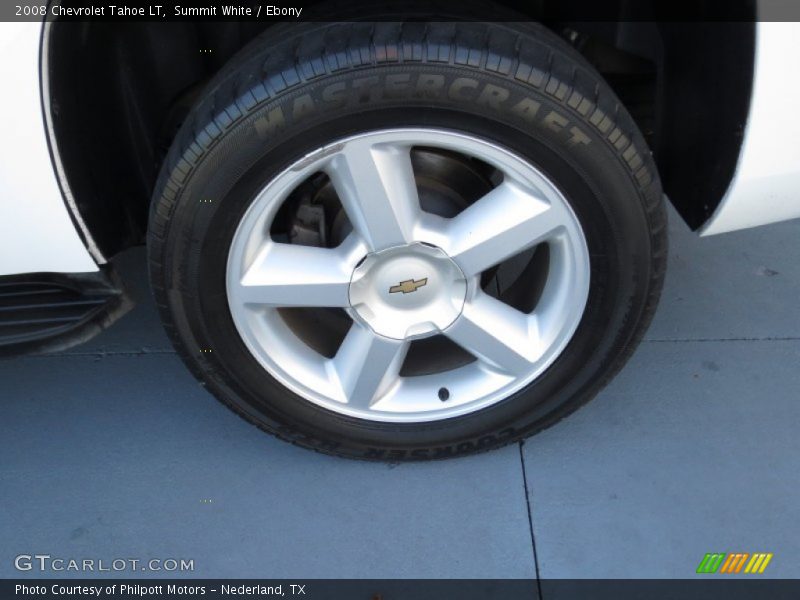 Summit White / Ebony 2008 Chevrolet Tahoe LT