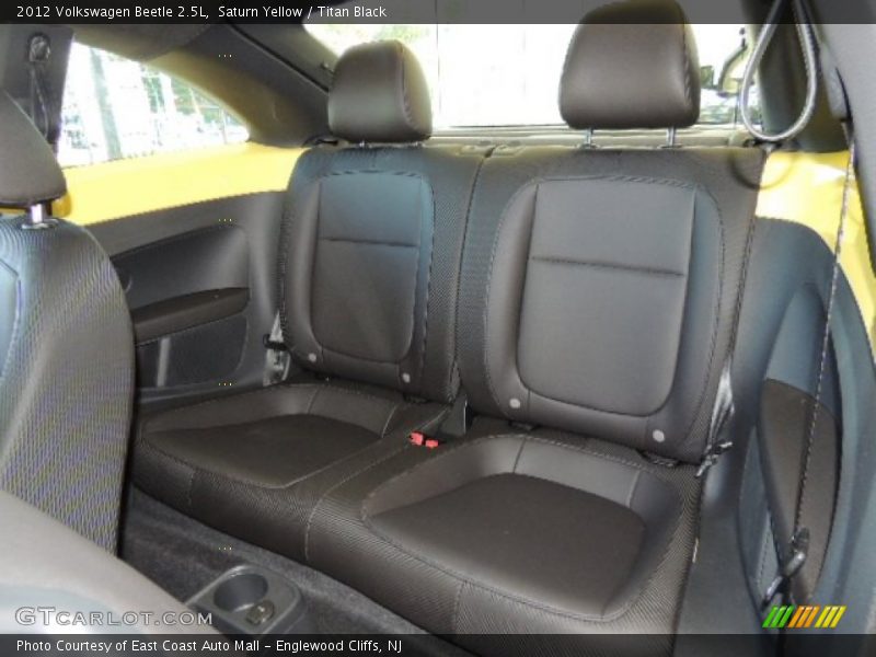 Saturn Yellow / Titan Black 2012 Volkswagen Beetle 2.5L