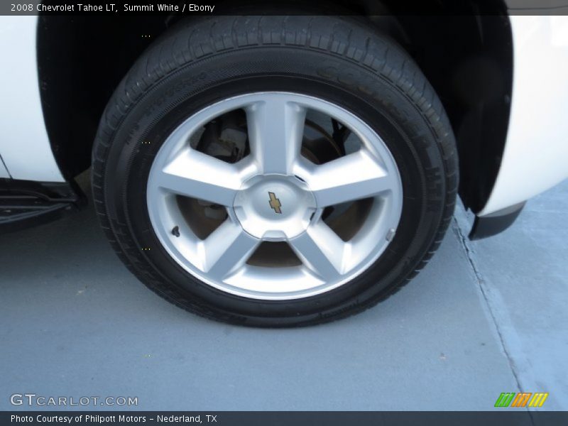 Summit White / Ebony 2008 Chevrolet Tahoe LT