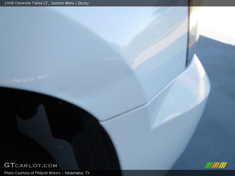 Summit White / Ebony 2008 Chevrolet Tahoe LT