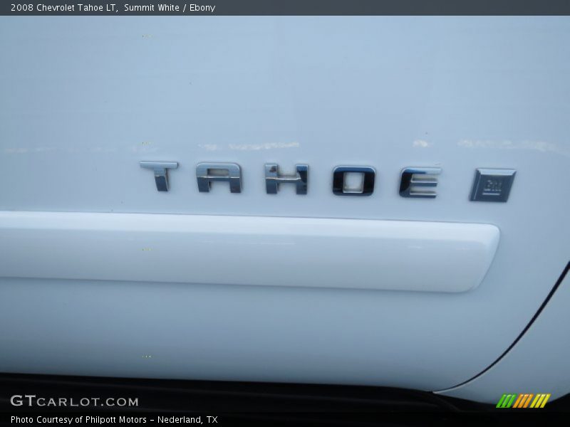 Summit White / Ebony 2008 Chevrolet Tahoe LT