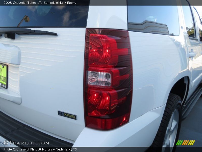 Summit White / Ebony 2008 Chevrolet Tahoe LT