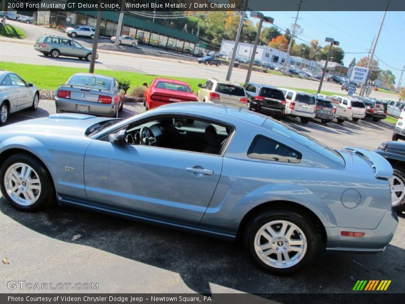 Windveil Blue Metallic / Dark Charcoal 2008 Ford Mustang GT Deluxe Coupe