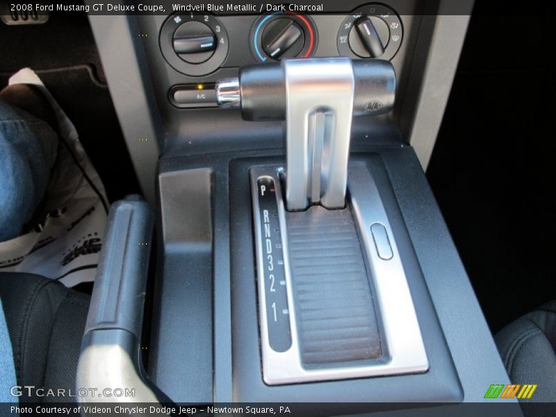 Windveil Blue Metallic / Dark Charcoal 2008 Ford Mustang GT Deluxe Coupe