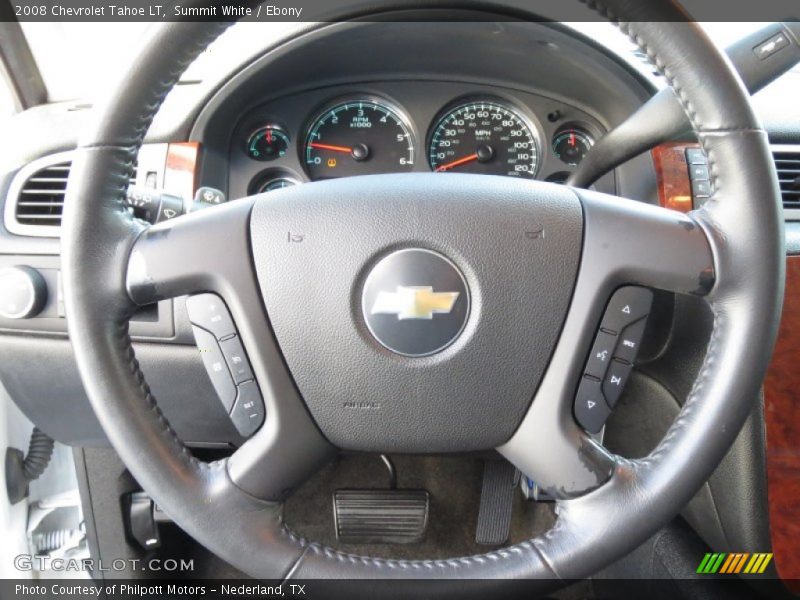 Summit White / Ebony 2008 Chevrolet Tahoe LT