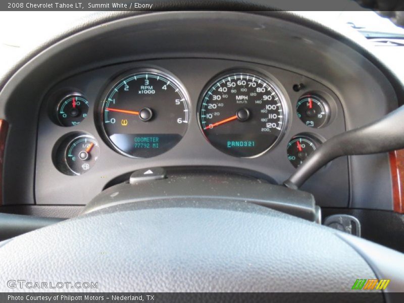 Summit White / Ebony 2008 Chevrolet Tahoe LT