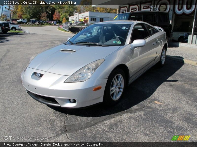 Liquid Silver / Black/Silver 2001 Toyota Celica GT