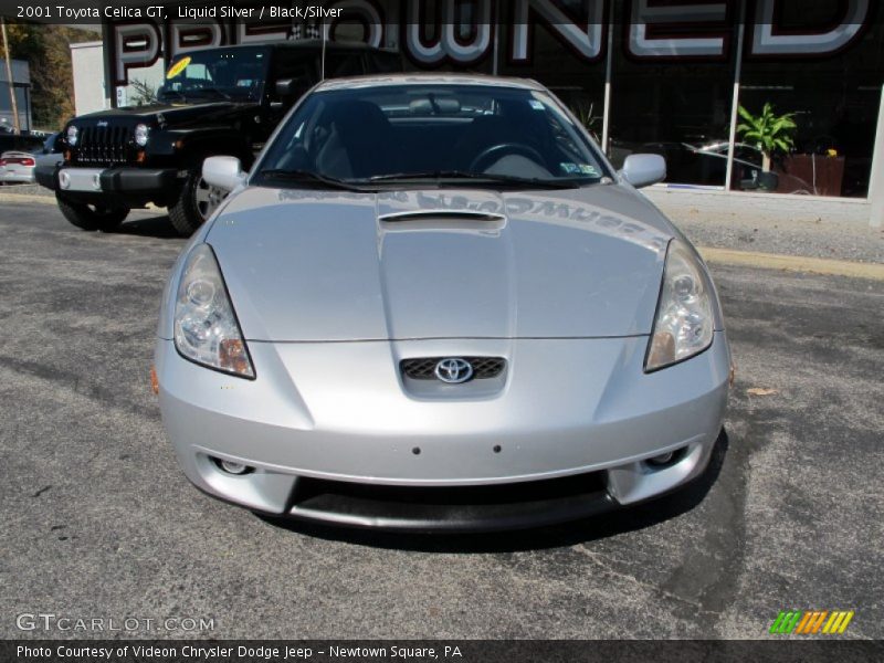 Liquid Silver / Black/Silver 2001 Toyota Celica GT