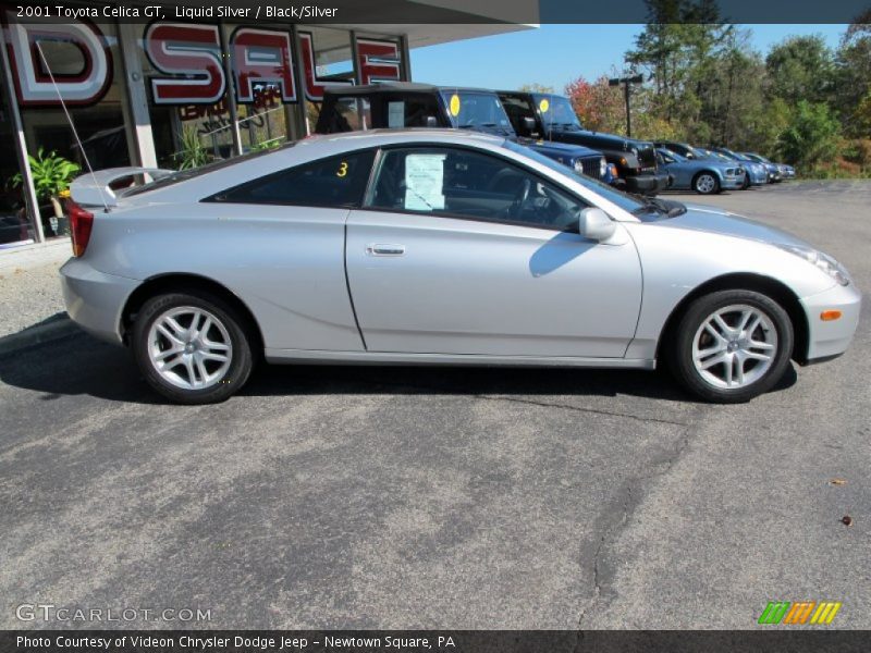 Liquid Silver / Black/Silver 2001 Toyota Celica GT