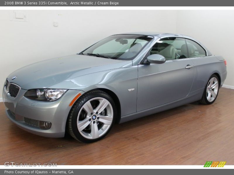 Front 3/4 View of 2008 3 Series 335i Convertible