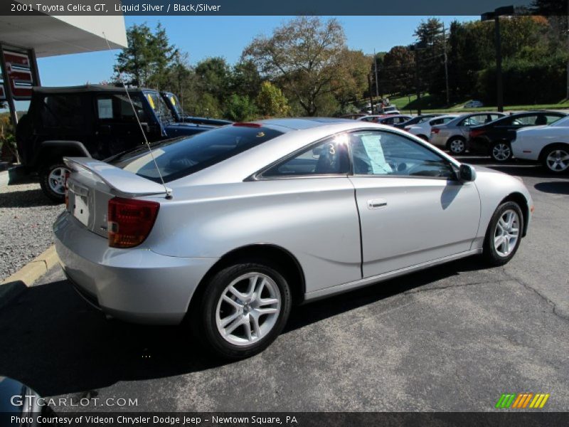 Liquid Silver / Black/Silver 2001 Toyota Celica GT